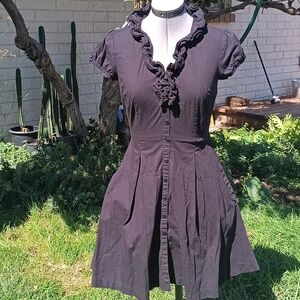 IZ Byer Cap Sleeve Dress